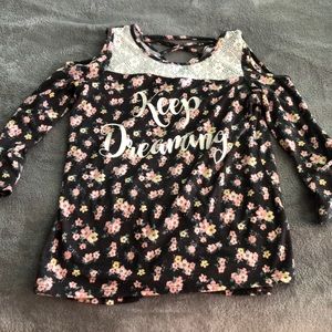 Long sleeve girls shirt